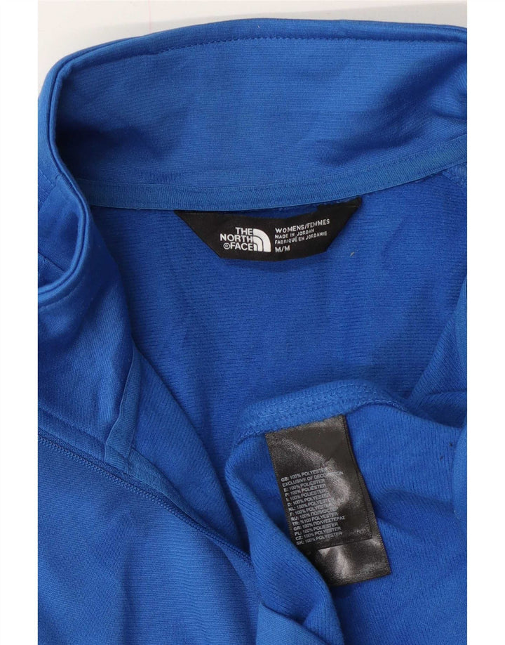 Top da tuta pullover con zip e collo da donna The North Face UK 14 Blu medio
