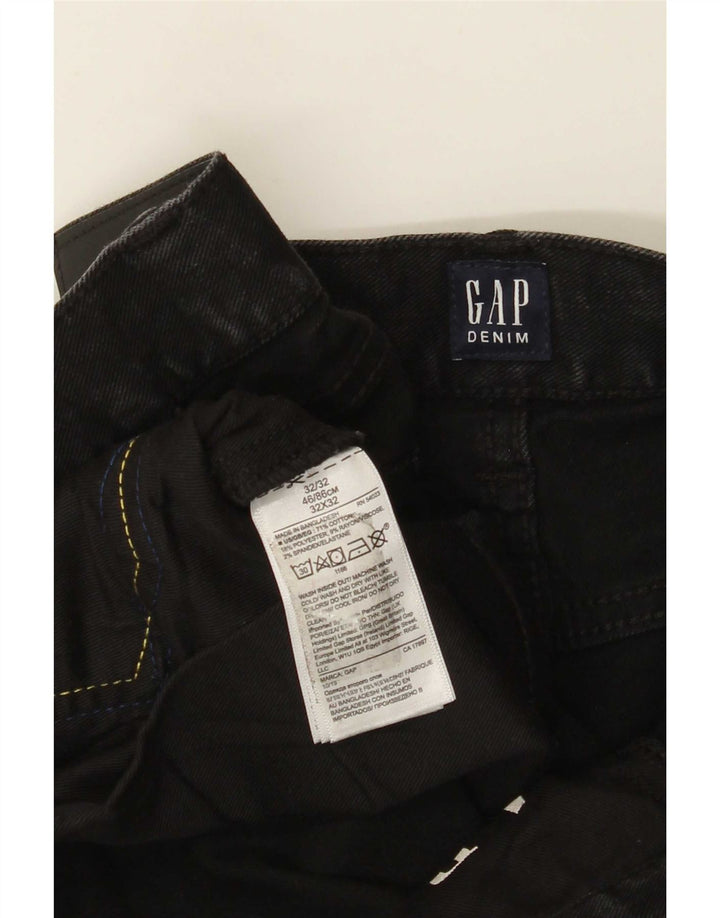 Jeans dritti da uomo Gap W32 L32 cotone nero