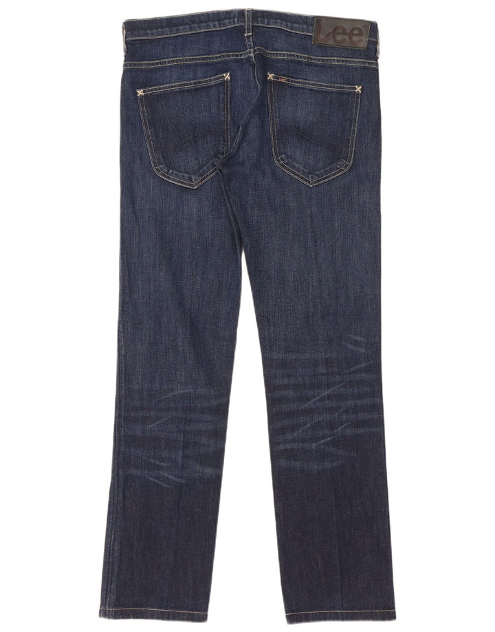 Jeans dritti da uomo Lee Powell W33 L31 cotone blu