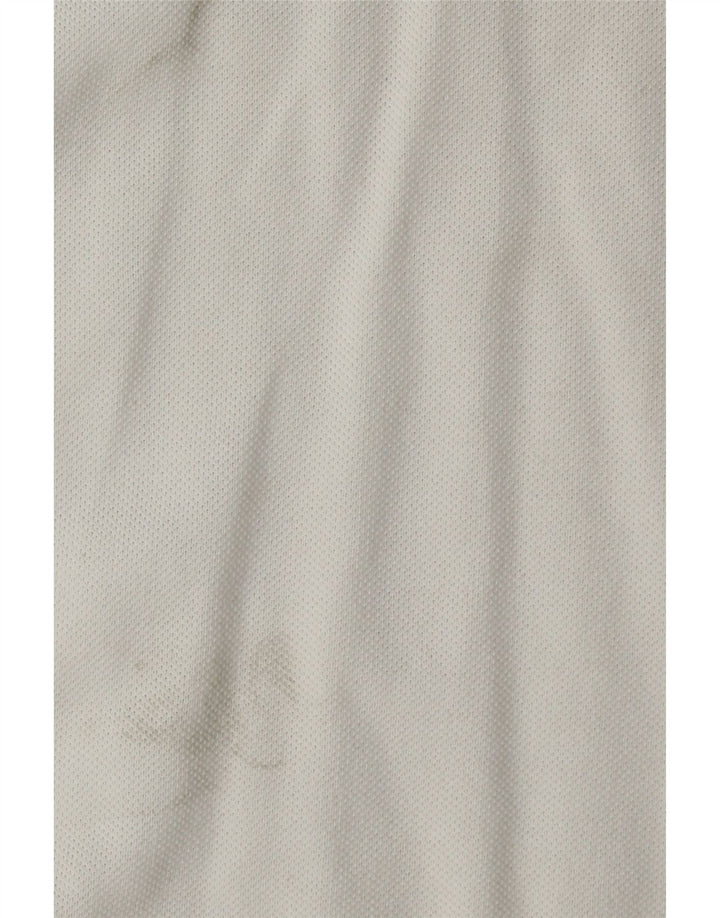 Polo da uomo LACOSTE taglia 4 cotone bianco medio
