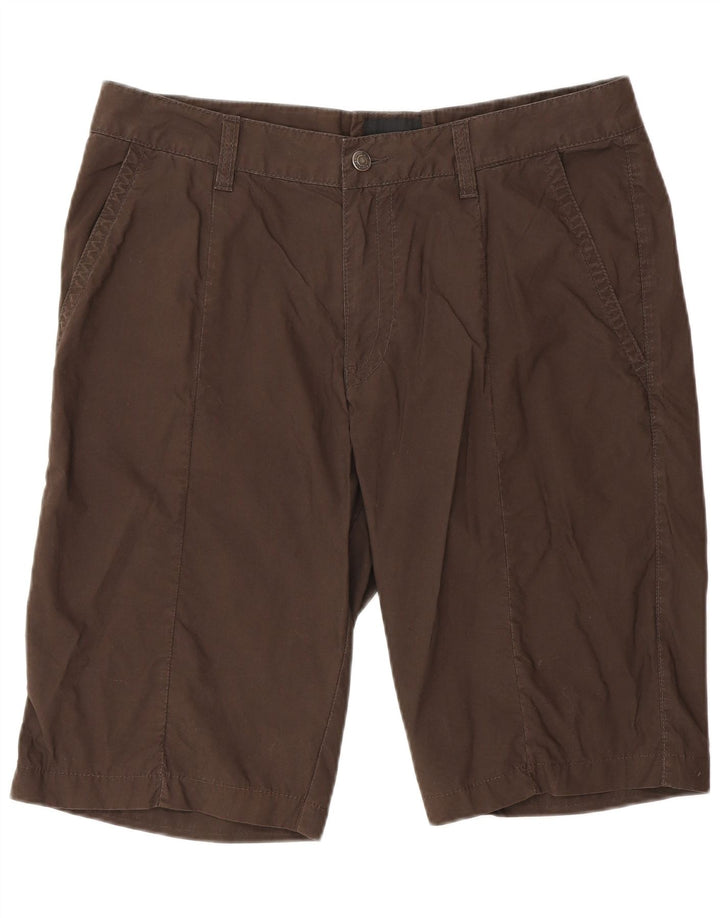 Pantaloncini chino da uomo Calvin Klein W36 Large in cotone marrone