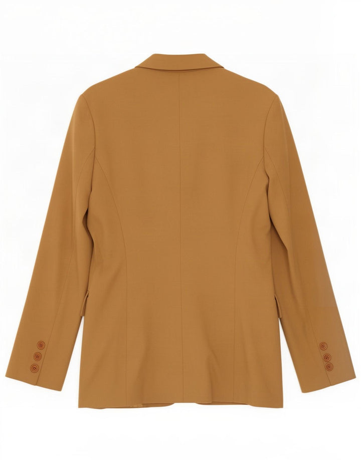 Giacca blazer a 4 bottoni da donna Zara EU 40 in lana marrone medio