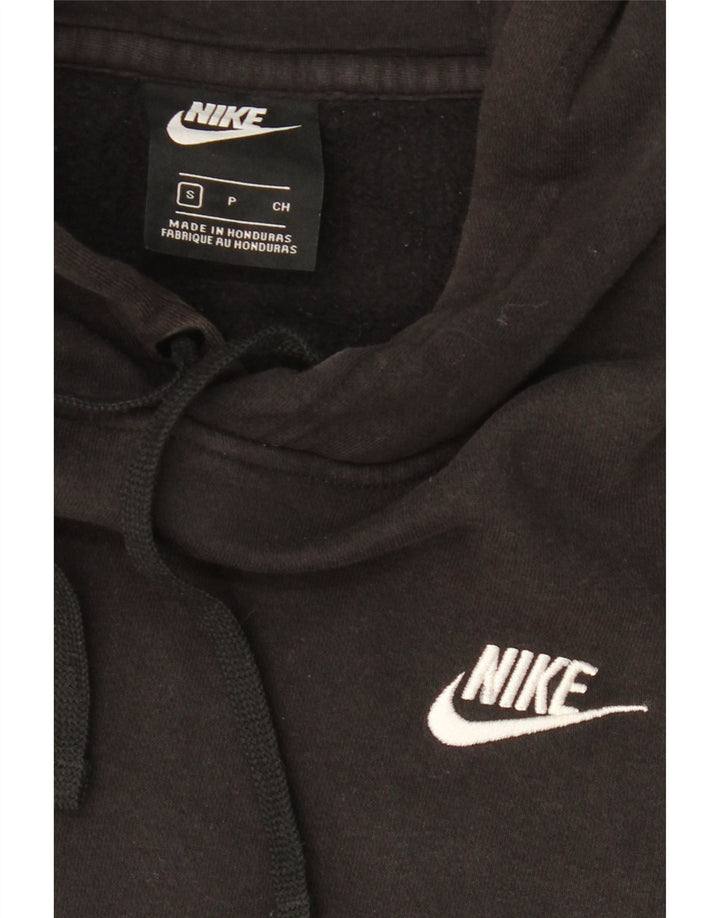 NIKE Mens Hoodie Jumper Small Black Cotton Vintage Nike and Second-Hand Nike from Messina Hembry 