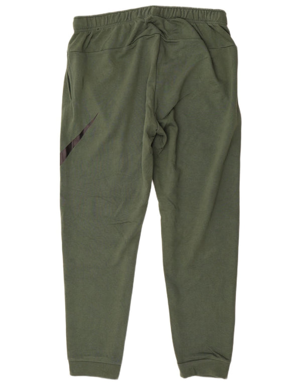 NIKE Pantaloni da tuta da uomo Dri Fit Standard Fit Joggers Large Verde