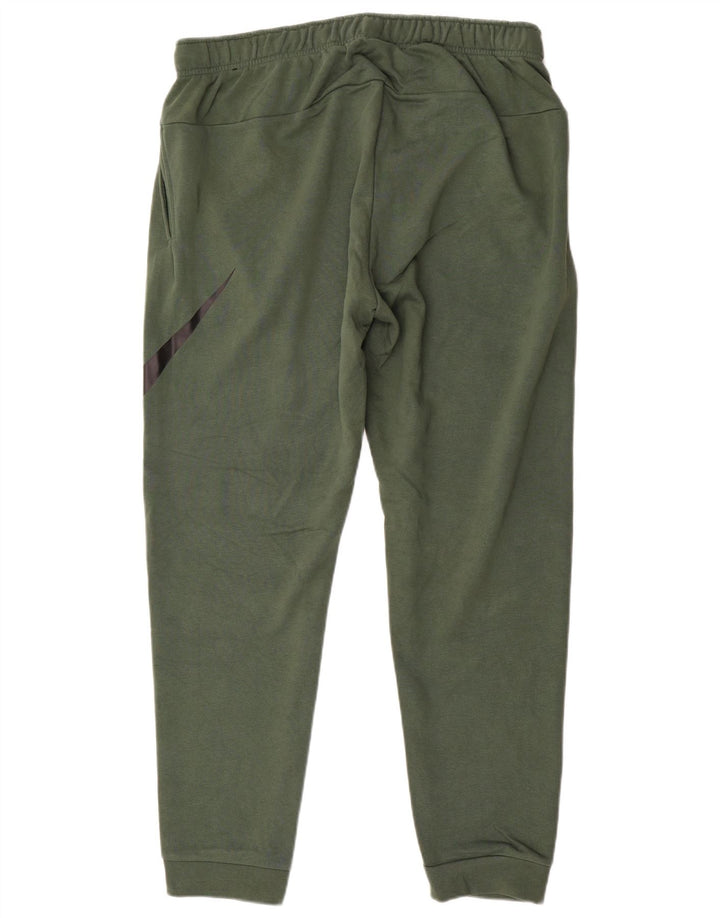 NIKE Pantaloni da tuta da uomo Dri Fit Standard Fit Joggers Large Verde