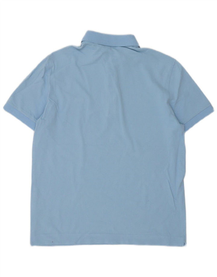 Polo da uomo Regular Fit Lacoste taglia 4 in cotone blu medio