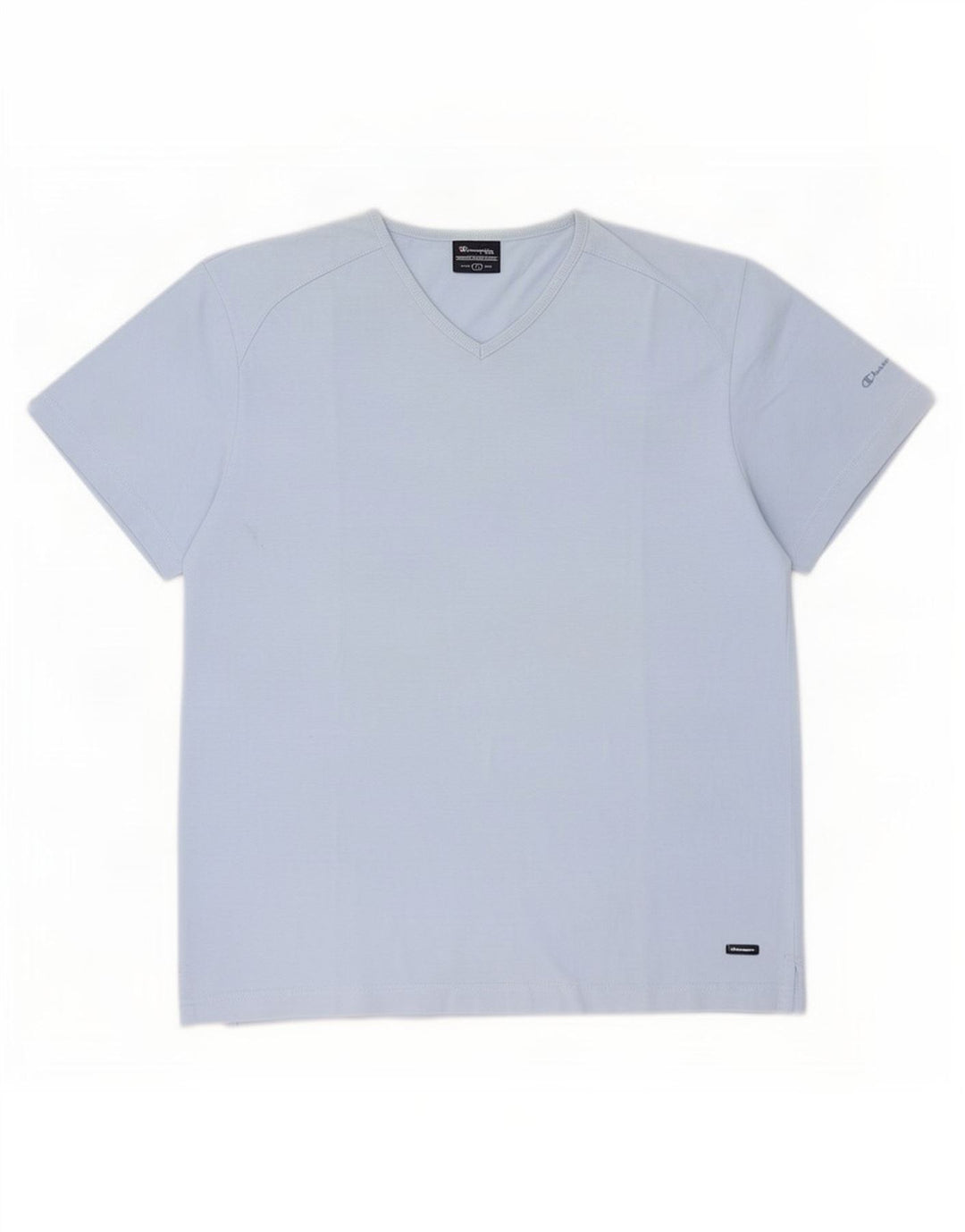 T-shirt da uomo Champion Top grande in cotone blu