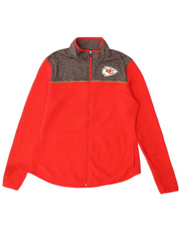 Giacca da tuta da donna NFL Kansas City Chiefs UK 16 grande rossa