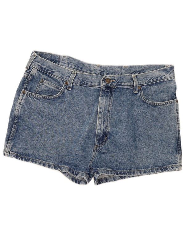 Pantaloncini di jeans da donna Wrangler W38 XL in cotone blu