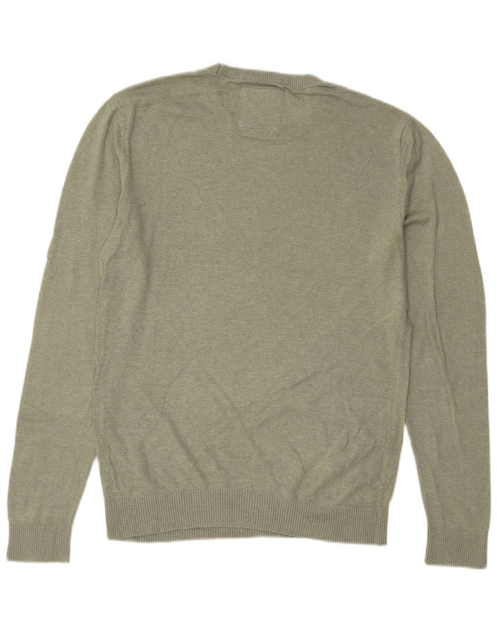 Maglione Hollister da uomo girocollo verde medio