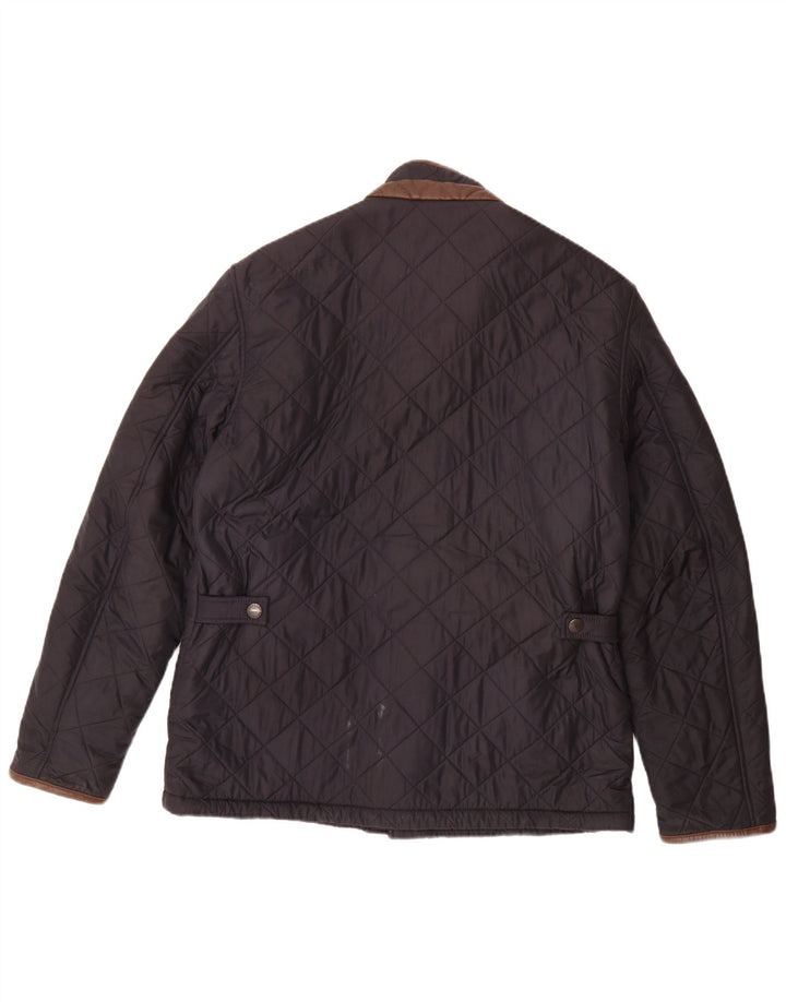 Giacca trapuntata da uomo Barbour UK 40 grande blu navy