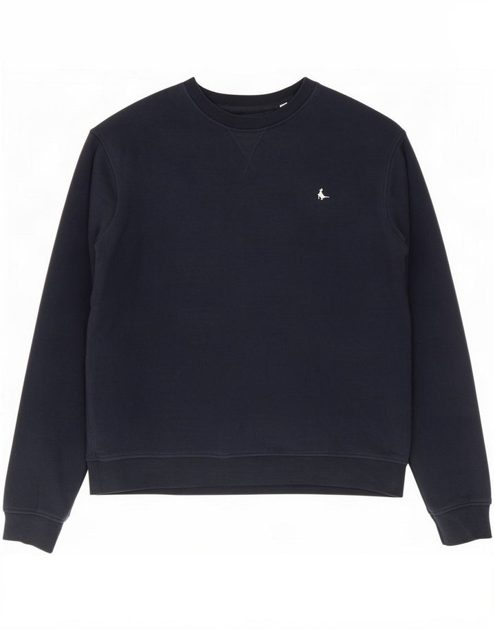 Jack Wills Felpa da uomo Maglione grande blu navy