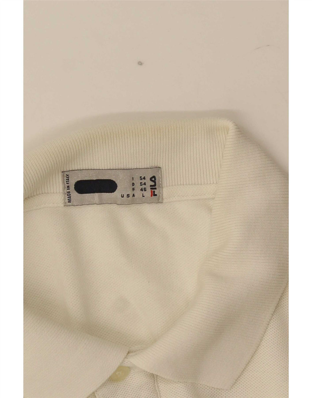 Polo da uomo Fila Large bianca