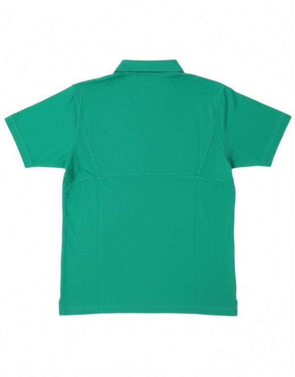Polo grafica da uomo Puma XS in cotone verde