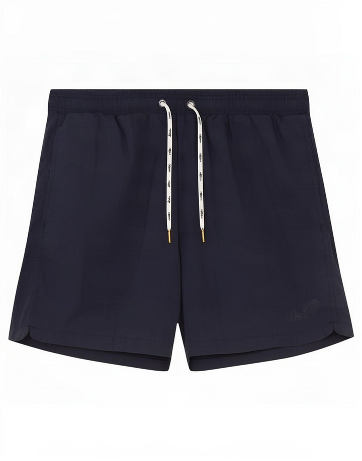 Pantaloncini sportivi da uomo Ellesse grandi in poliestere blu navy