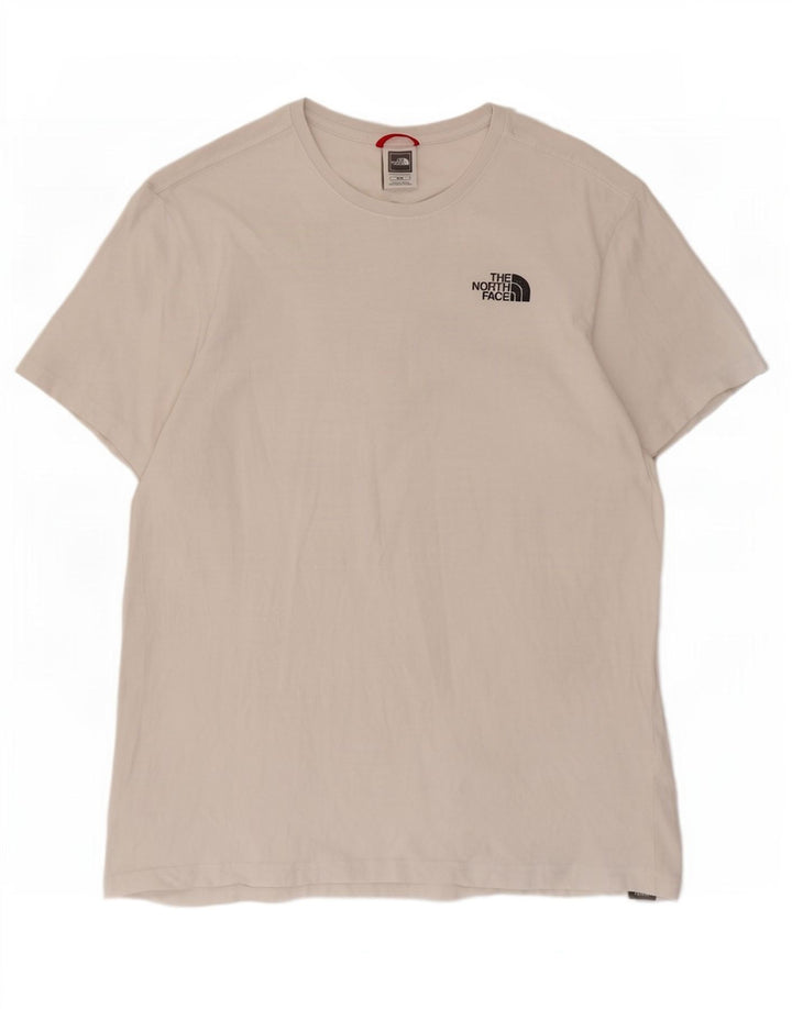 T-shirt grafica da uomo The North Face Top in cotone bianco medio