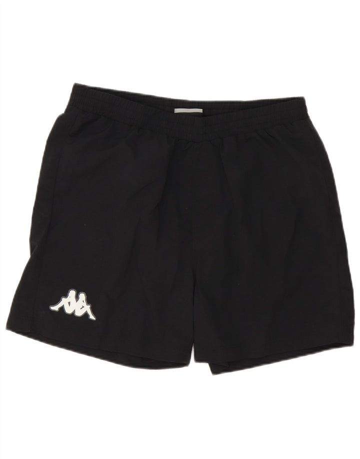 Pantaloncini da bagno da uomo KAPPA medio nero in poliestere