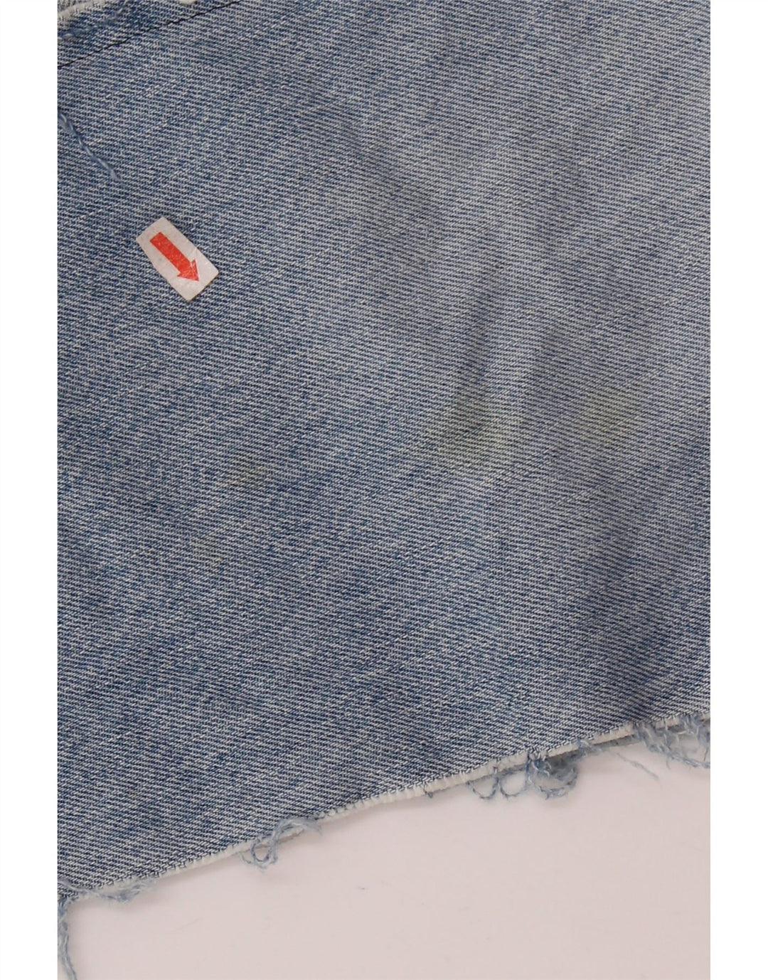 LEVI'S Pantaloncini di jeans 501 da uomo W36 grandi in cotone blu