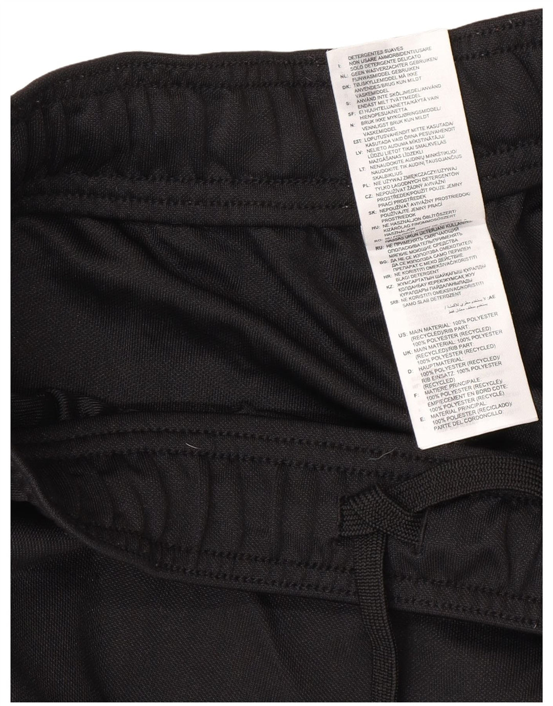Pantaloni da tuta Adidas Aeroready da uomo in poliestere nero medio