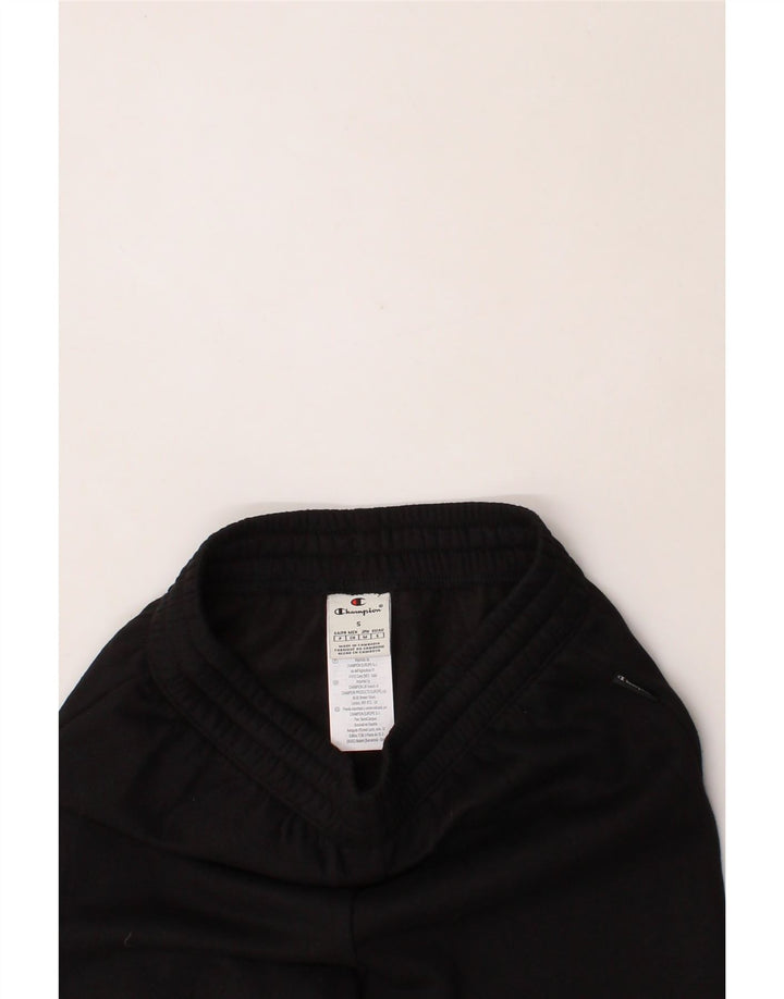 CHAMPION Mens Tracksuit Trousers Joggers Small  Black Cotton Vintage Champion and Second-Hand Champion from Messina Hembry 