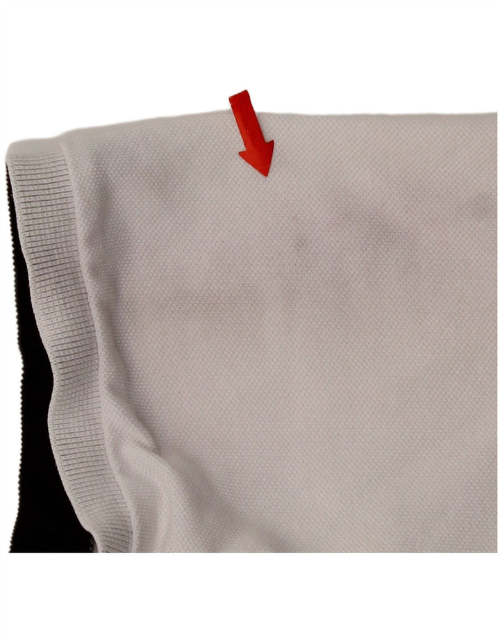 Polo Adidas Climalite da uomo XL in cotone bianco