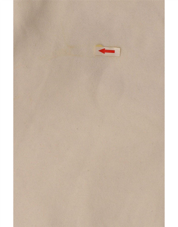 Felpa oversize con grafica da donna Superdry, maglione UK 12 medio bianco