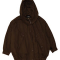 Giubbotto bomber oversize con cappuccio ZARA da uomo UK 38 medio poliestere kaki