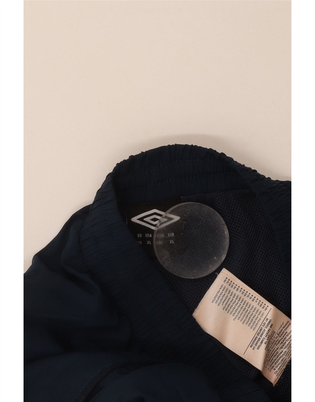 UMBRO Pantaloni da tuta da uomo Joggers XL Poliestere blu navy