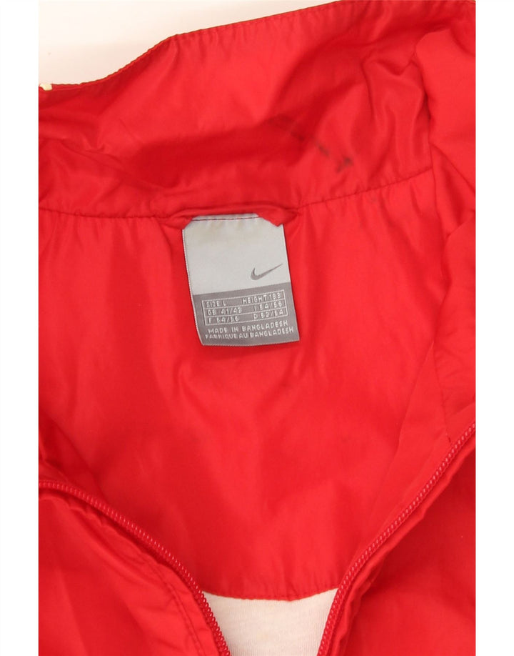 Giacca a vento da uomo Nike UK 41/43 grande rossa