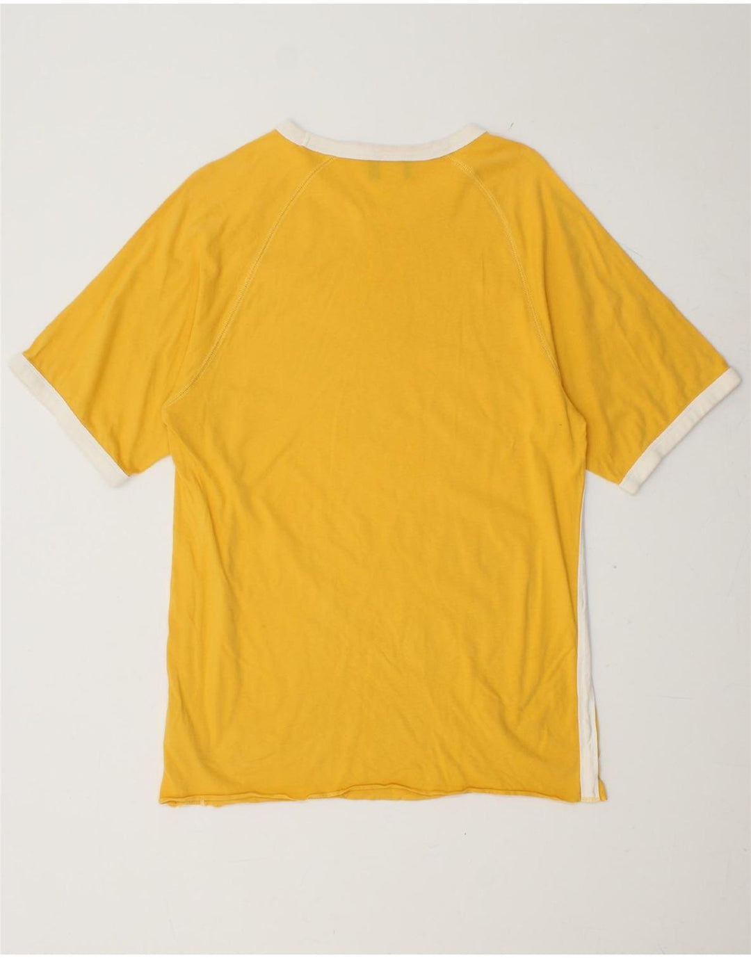 T-shirt grafica da uomo REEBOK Top in cotone giallo medio