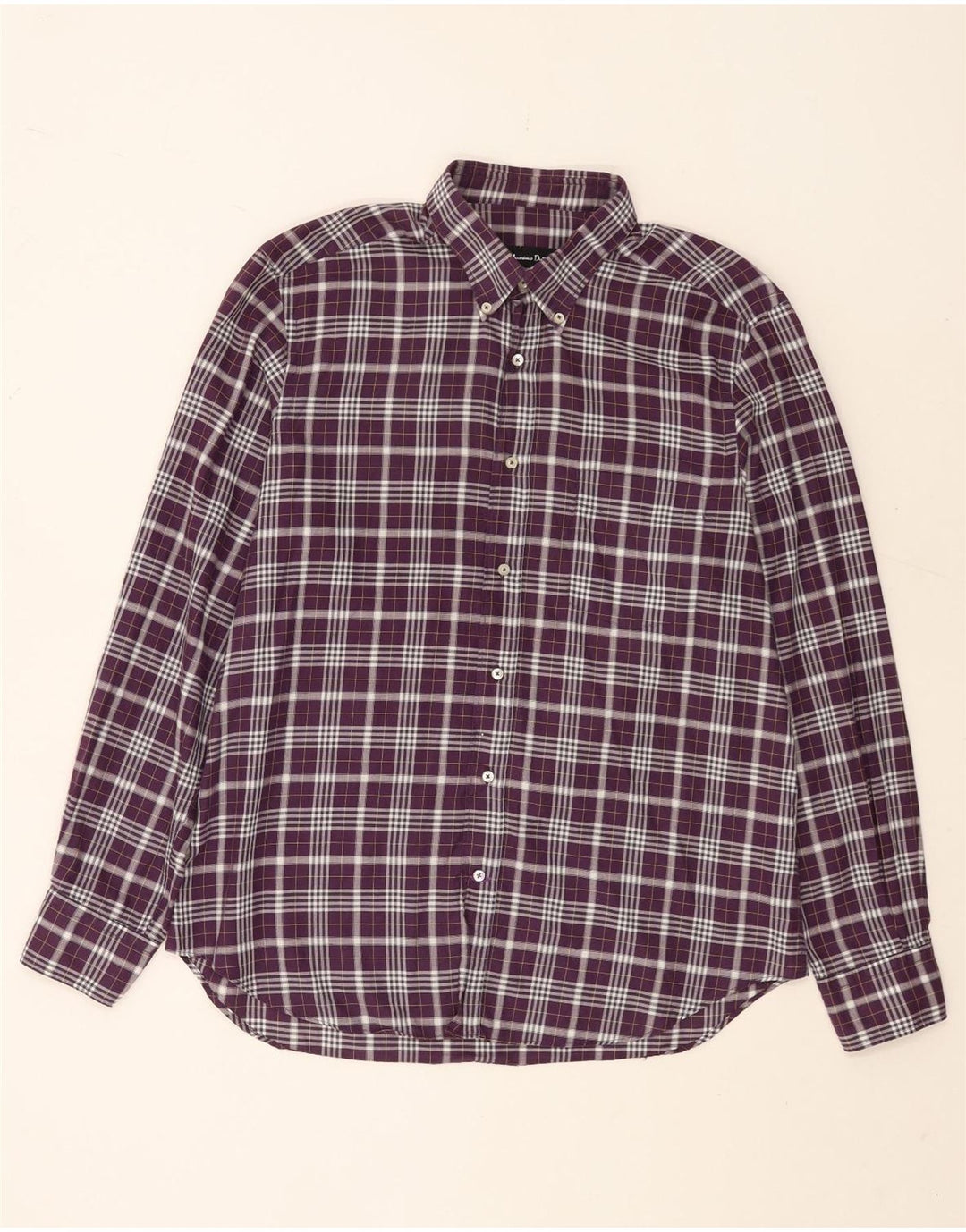 Camicia da uomo Massimo Dutti XL a quadri viola