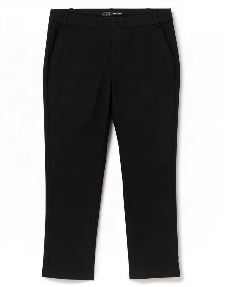 Pantaloni corti dritti da donna Zara EU 40 medi W30 L25 neri