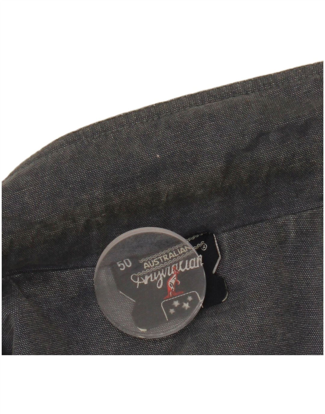 AUSTRALIAN L'ALPINA Giacca Militare Uomo IT 50 Large Blu Navy Cotone