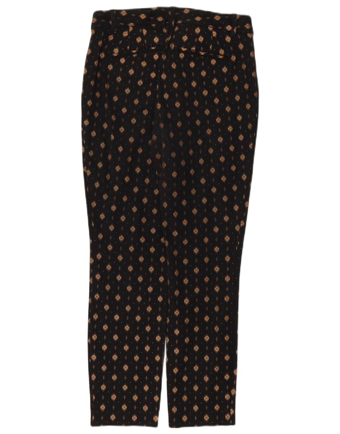 Pantaloni casual da donna Gap Curvy con motivo astratto US 6 medio W26 L27 neri