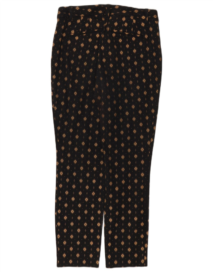 Pantaloni casual da donna Gap Curvy con motivo astratto US 6 medio W26 L27 neri