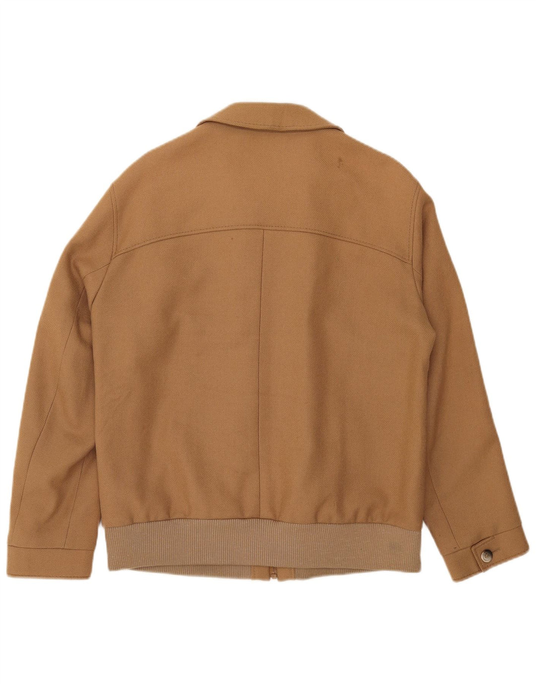 Giubbotto bomber vintage da uomo UK 38 Lana a rombi/diamante beige medio
