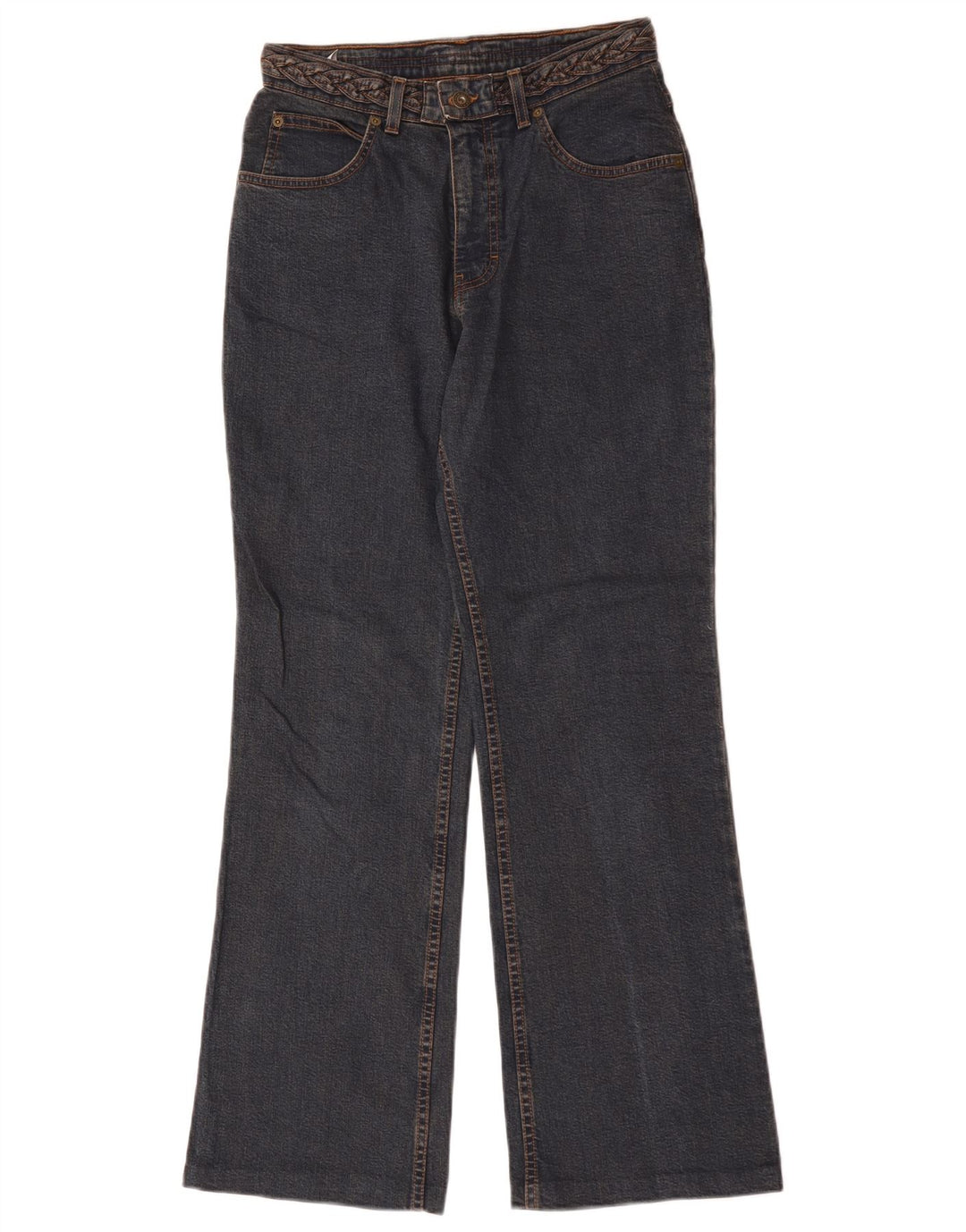 Jeans Bootcut da donna Marks & Spencer UK 10 piccoli W28 L30 blu navy