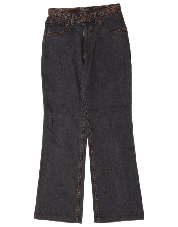 Jeans Bootcut da donna Marks & Spencer UK 10 piccoli W28 L30 blu navy