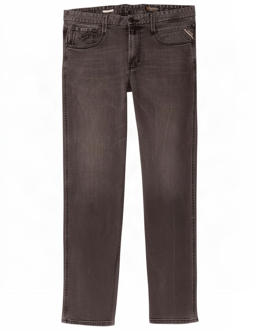 Jeans dritti da uomo Replay W36 L32 Grigi