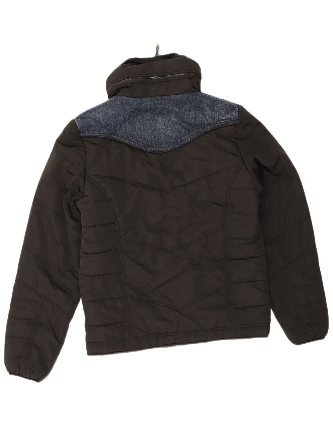 Giacca imbottita oversize con cappuccio da donna Diesel UK 6 XS nera