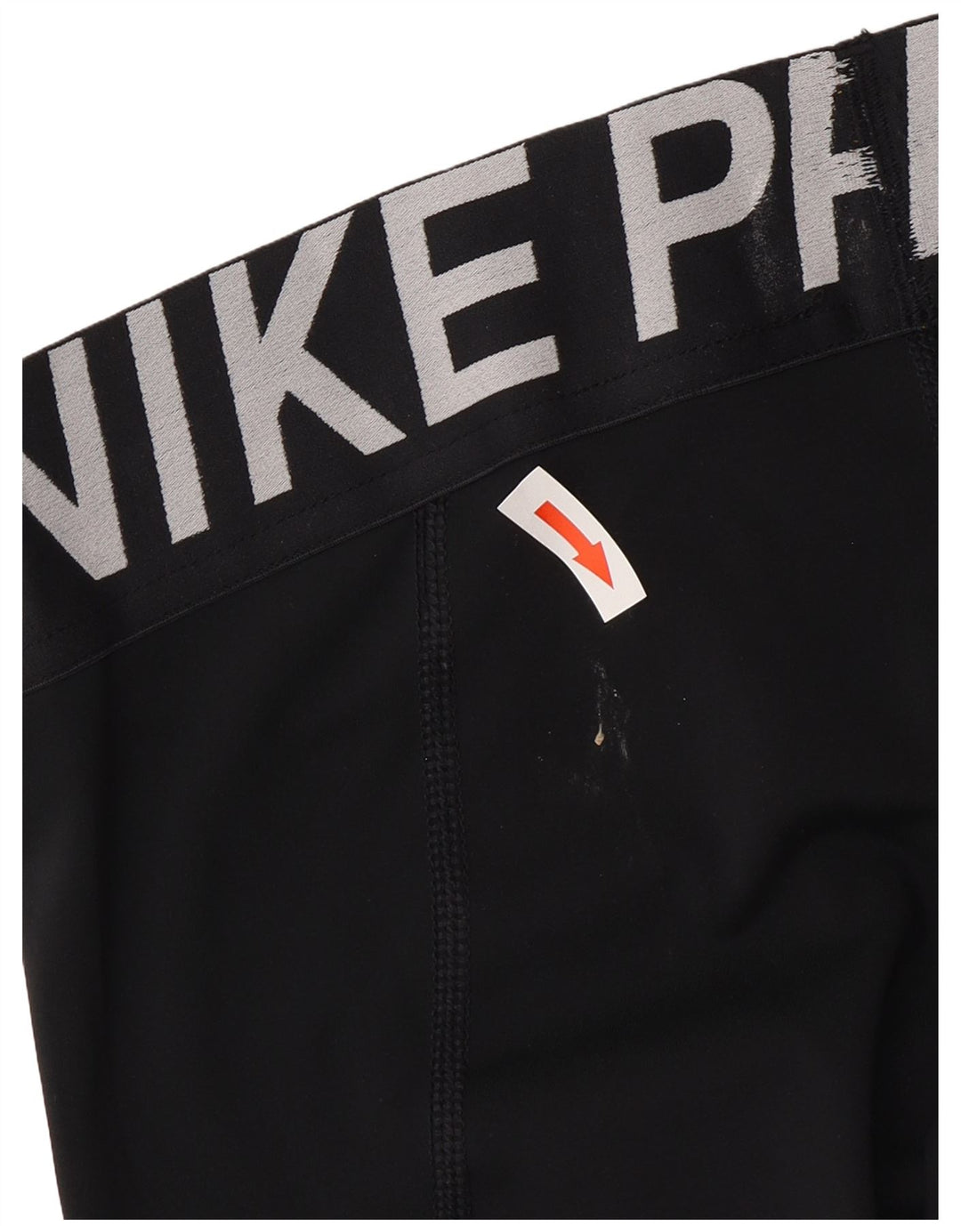 Leggings Nike Dri Fit Graphic Capri da donna UK 10 piccoli neri