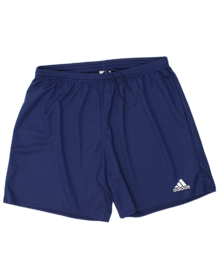 Pantaloncini sportivi Adidas Aeroready da uomo XL blu navy in poliestere