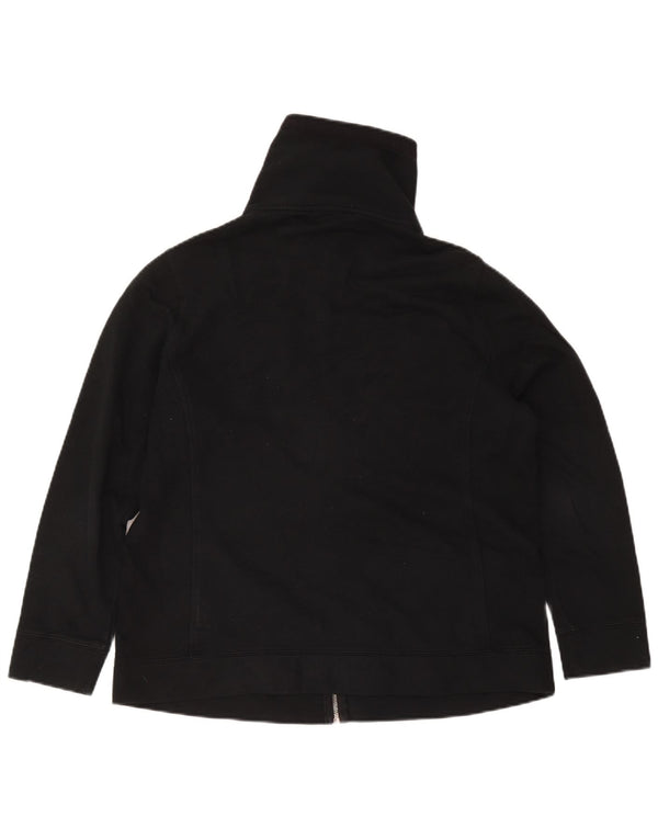 Giacca da tuta da donna Ralph Lauren UK 18 XL cotone nero