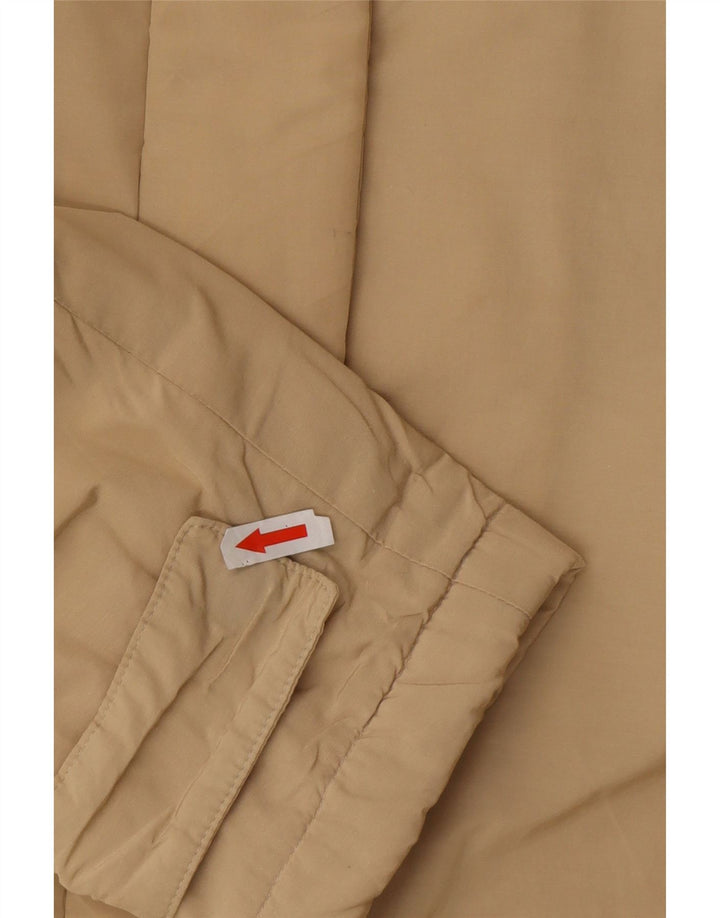 ALVIERO MARTINI Cappotto Giacca a Vento Donna IT 42 Beige Medio Poliestere