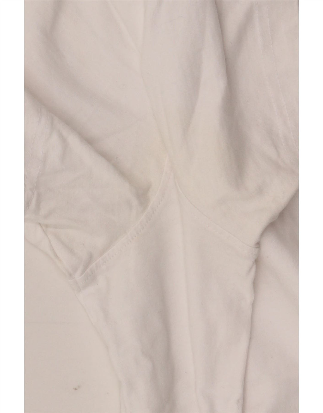 Crew Clothing T-shirt da uomo Top grande in cotone bianco