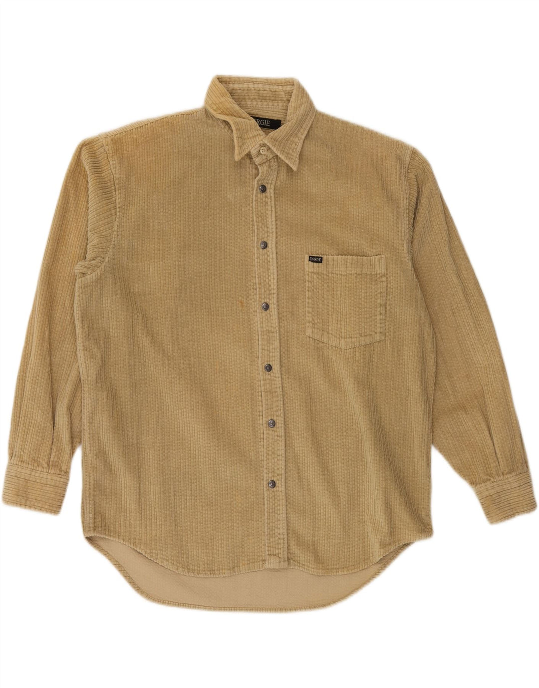 Camicia da uomo in velluto a coste ENERGIE XL Beige