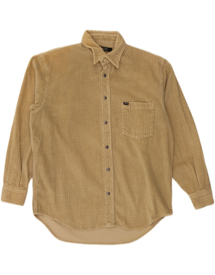 Camicia da uomo in velluto a coste ENERGIE XL Beige