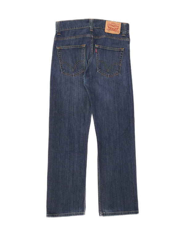 Jeans dritti Levi's 506 da donna W30 L28 cotone blu