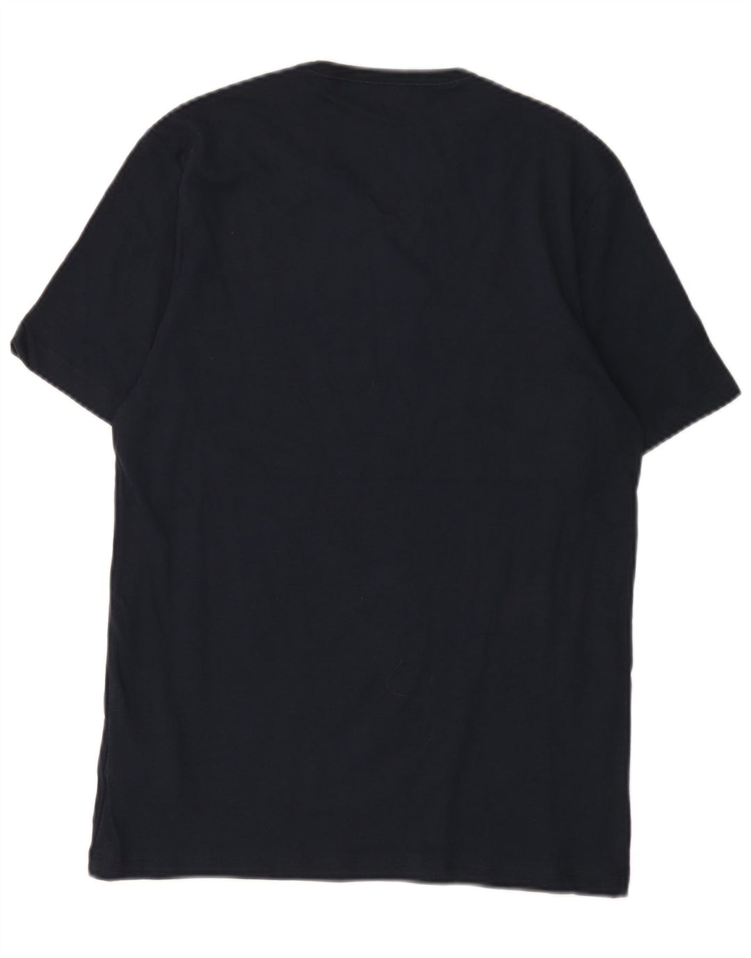 T-shirt da uomo Hugo Boss Top in cotone blu navy medio