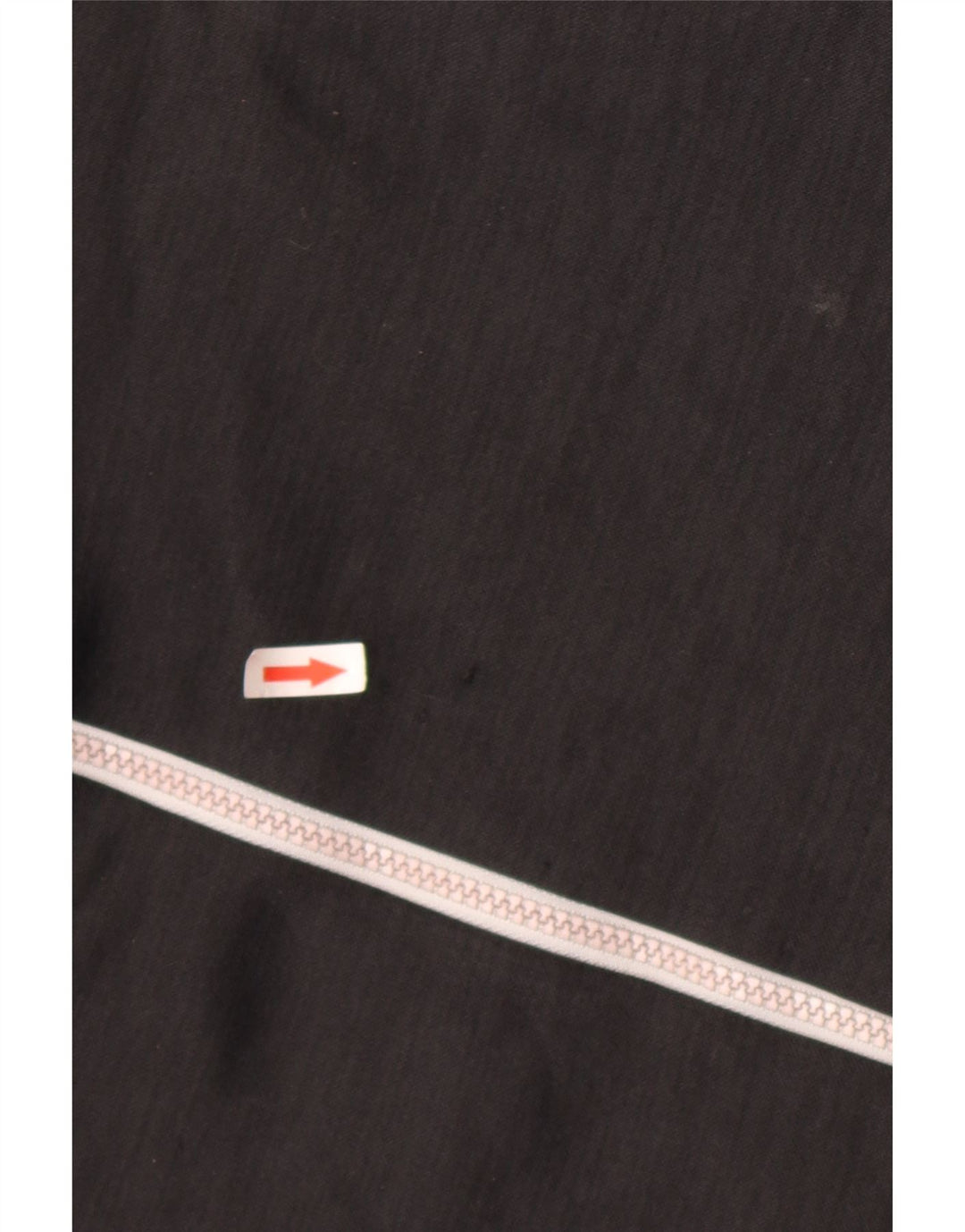 Maglione con cappuccio e zip da donna Adidas UK 16 grande poliestere nero